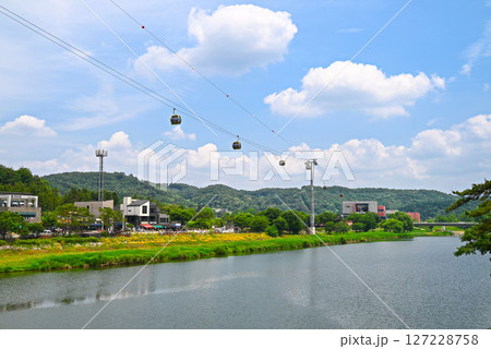 【韓国/江原道/原州】艮峴観光地と小金山グランドバレーケーブルカー 127228758