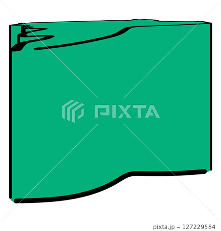 手書き_アゼルバイジャン_サダラク_ベクター素材_アイソメトリックイラスト 手書き_アゼルバイジャン_サダラク_ベクター素材_アイソメトリックイラスト 127229584