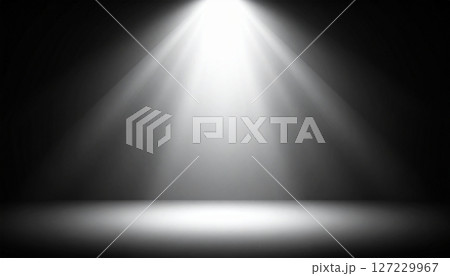 スポットライトのシンプルな背景 127229967