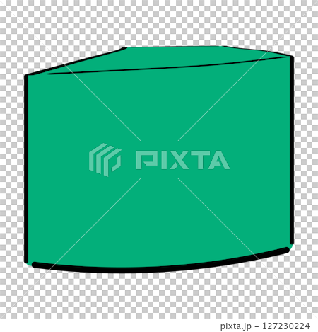 手書き_アゼルバイジャン_バベク_ベクター素材_アイソメトリックイラスト 127230224