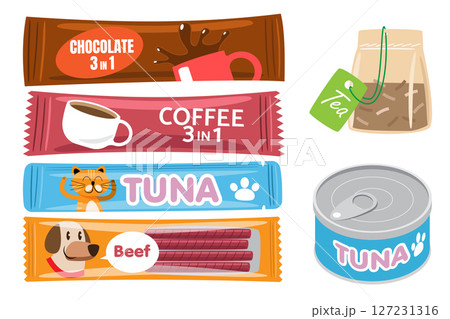 Instant Drink and Pet Food Packaging Instant Drink and Pet Food Packaging 127231316