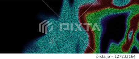 Multicolor gradient background created with spray paint in vector format. Abstract and artistic design, perfect for digital wallpaper and decorative purposes. 127232164