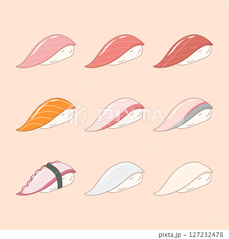 japanese sushi dish set 1 127232478