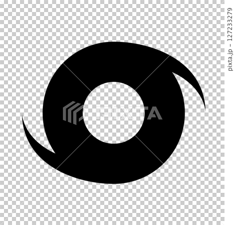 Typhoon simple icon 127233279