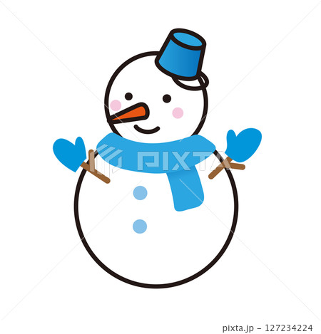 雪だるま イラスト 雪だるま イラスト 127234224