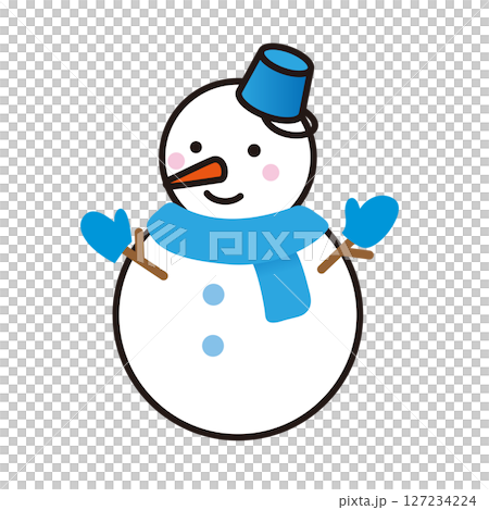 雪だるま イラスト 雪だるま イラスト 127234224