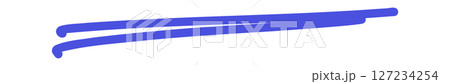 Scribble line. Hand Drawn lines in Pencil. Charcoal smears. Vector logo design element 127234254