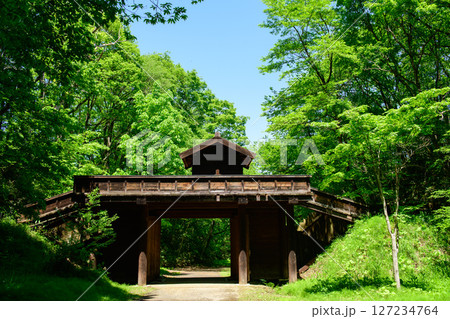 えさし藤原の郷　城柵　厨川柵　岩手県 127234764
