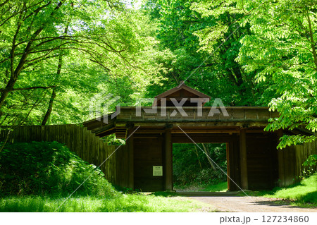えさし藤原の郷　城柵　厨川柵　岩手県 127234860
