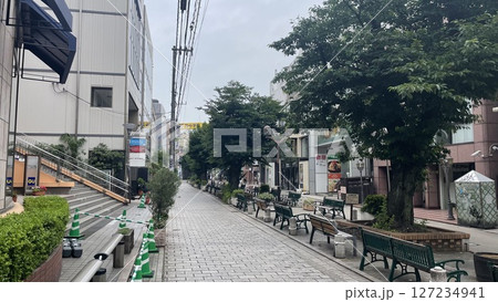 東京都港区南麻布の高級住宅街 127234941