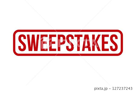Sweepstakes Stamp. Sweepstakes Rubber grunge Stamp Seal 127237243