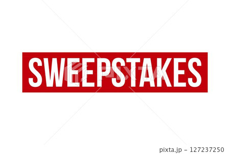 Sweepstakes Stamp. Sweepstakes Rubber grunge Stamp Seal 127237250