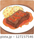 美味しそうなステーキ 127237546