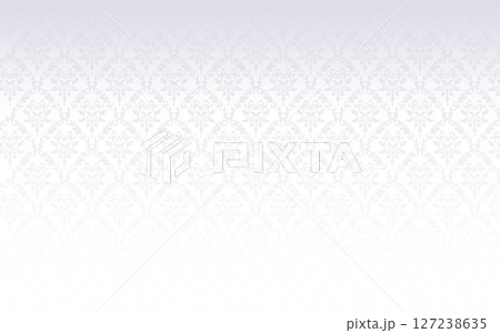 グラデーション ダマスク柄 グレー グラデーション ダマスク柄 グレー 127238635