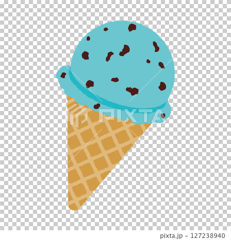 チョコミントアイス 127238940