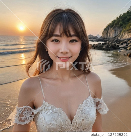 美しい女性 127239292