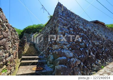 【愛媛県】晴天の外泊・石垣の里 127240054