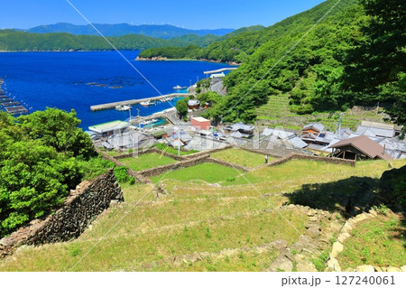 【愛媛県】晴天の外泊・石垣の里 127240061