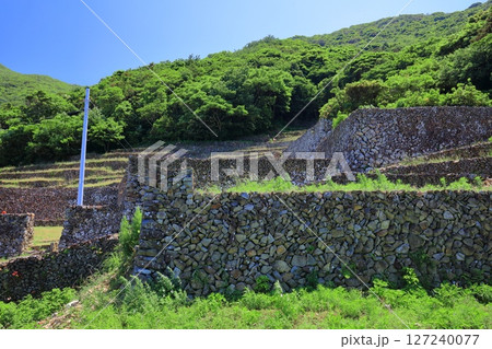 【愛媛県】晴天の外泊・石垣の里 【愛媛県】晴天の外泊・石垣の里 127240077