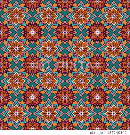 seamless pattern, vintage background. vector illustration. seamless vector 127240142