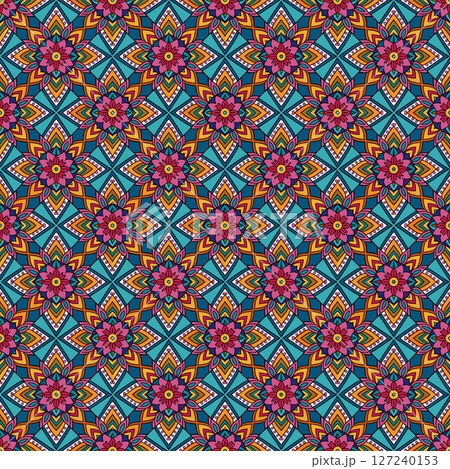 seamless pattern, vintage background. vector illustration. seamless vector 127240153