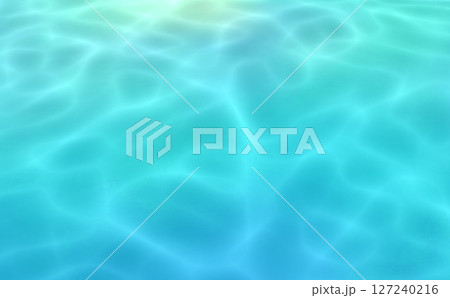 光を映す奥行きのある水面のイメージ 127240216