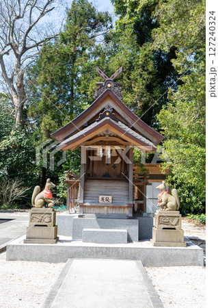 島根県 松江城二の丸広場にある福徳稲荷神社 島根県 松江城二の丸広場にある福徳稲荷神社 127240324