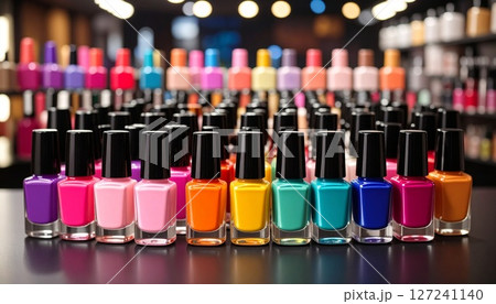 色とりどりのマニキュア/ネイルサロン1 色とりどりのマニキュア/ネイルサロン1 127241140