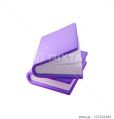 3d Stylish purple book vector illustration, perfect for educational content, digital libraries, and reading themes. Ideal for modern design projects, e-books, and learning resources. 3d Stylish purple book vector illustration, perfect for educational content, digital libraries, and reading themes. Ideal for modern design projects, e-books, and learning resources. 127242484
