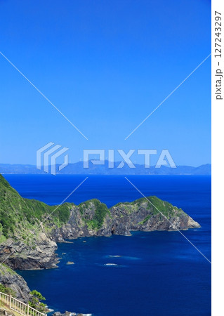 【愛媛県】快晴の高茂岬（鼻面岬） 127243297