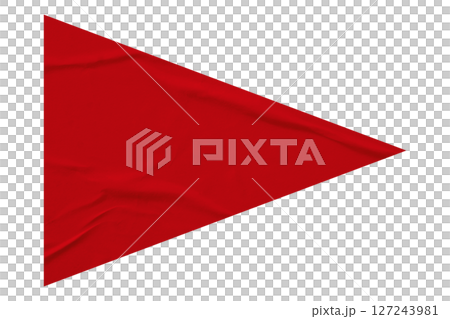 Red crumpled paper arrow isolated on transparent background Red crumpled paper arrow isolated on transparent background 127243981