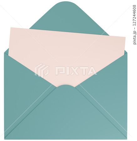 3Dイラスト_レターセット 127244608