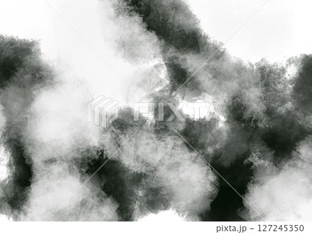 抽象的　水墨画　背景素材 127245350