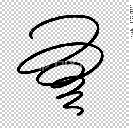 Image of worries and dissatisfaction. Icon illustration of feelings of frustration and stress. Drawn by hand. 127245573