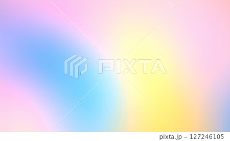 カラフルなグラデーション 127246105