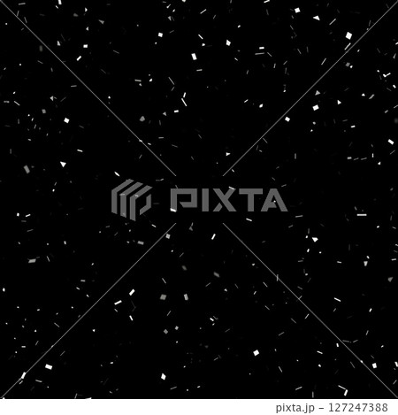 Abstract Black Background with White Speckles 127247388