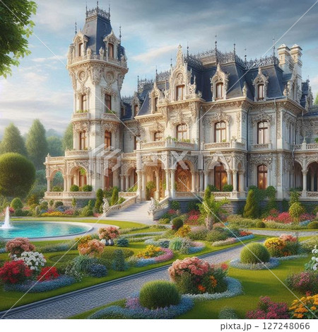 西洋の王宮イメージ 西洋の王宮イメージ 127248066