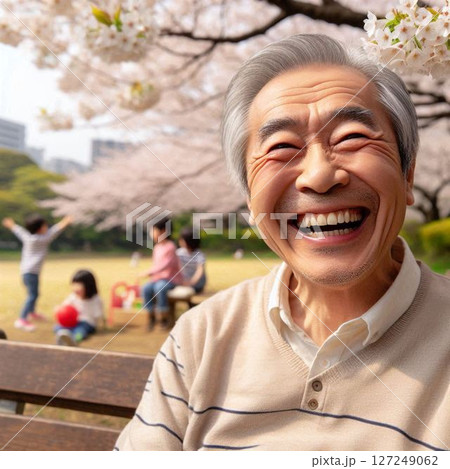 笑顔のおじさん(日本人) 笑顔のおじさん(日本人) 127249062