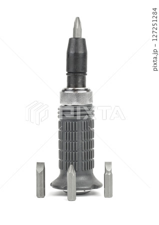 Screwdriver with multiple head sets Screwdriver with multiple head sets 127251284