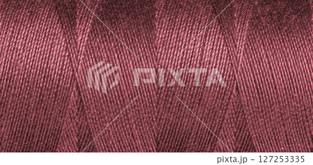 Red sewing thread texture 127253335