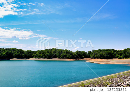 埼玉県　人造湖　狭山湖 127253851