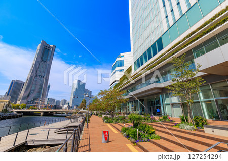 神奈川県 横浜市の都市風景 横浜市役所 神奈川県 横浜市の都市風景 横浜市役所 127254294