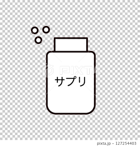 Supplement icon illustration 127254403