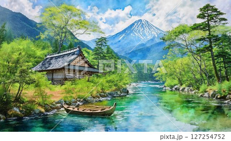 Journey to Kamikochi, a captivating destination known for its exceptional natural beauty, abundant wildlife, and numerous trails perfect for hiking and immersing yourself in nature. 127254752