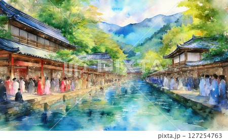 Journey to Kurokawa Onsen, a captivating destination offering a unique blend of onsen culture, natural beauty, and traditional Japanese charm, creating an unforgettable experience. Journey to Kurokawa Onsen, a captivating destination offering a unique blend of onsen culture, natural beauty, and traditional Japanese charm, creating an unforgettable experience. 127254763