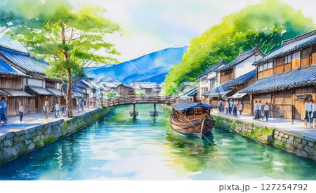Journey to Otaru Canal, a captivating destination that evokes a sense of old-world elegance, and enjoy a leisurely walk along its picturesque banks. 127254792