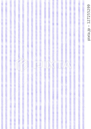 チェック柄パターン背景イラスト　手書き水彩風　青紫ぶどう色の素材テクスチャー 127255299