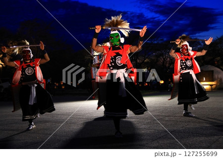 夜の民俗芸能公演 鬼剣舞 夜の民俗芸能公演 鬼剣舞 127255699
