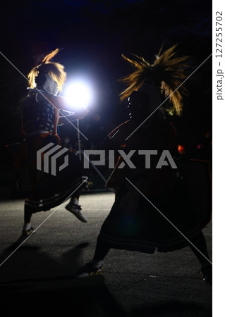 夜の民俗芸能公演　鬼剣舞 127255702