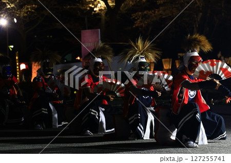 夜の民俗芸能公演　鬼剣舞 127255741